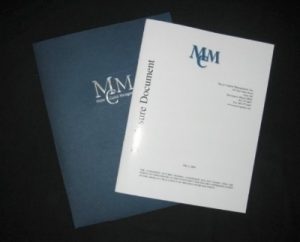 MMC Booklet with Foil Cover